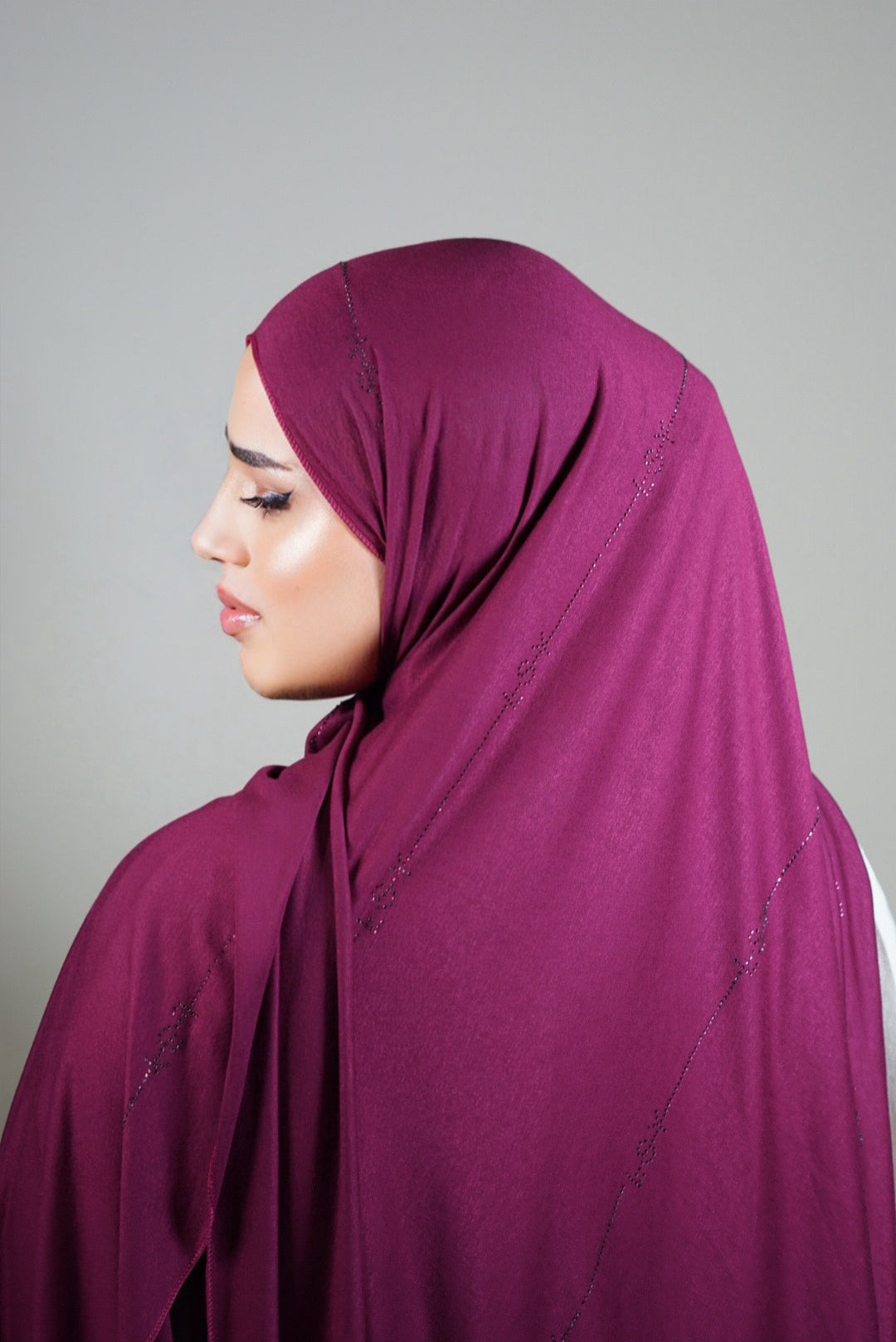 LSY Diamond Jersey - Dark Berry