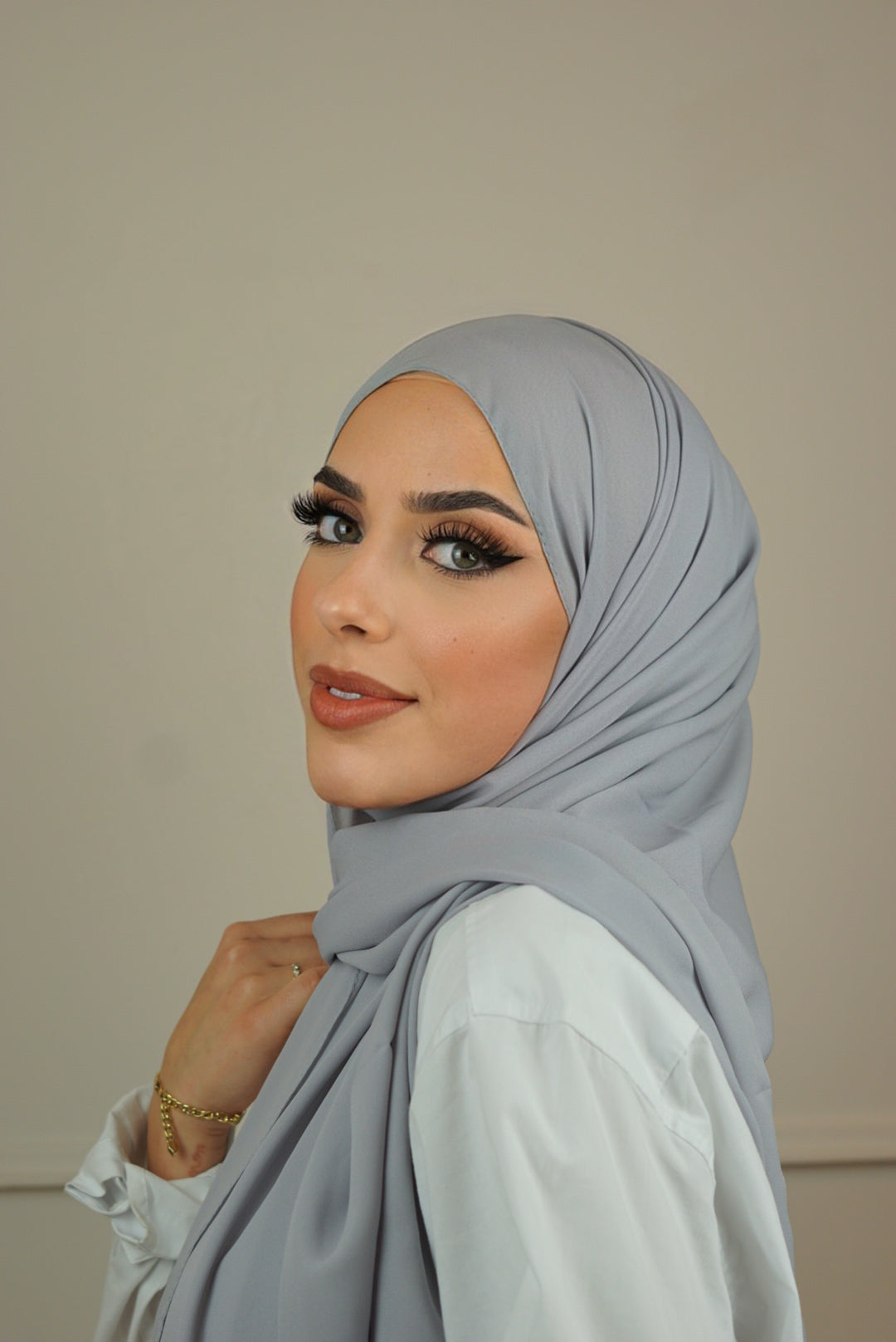 Medina Silk - Light Grey