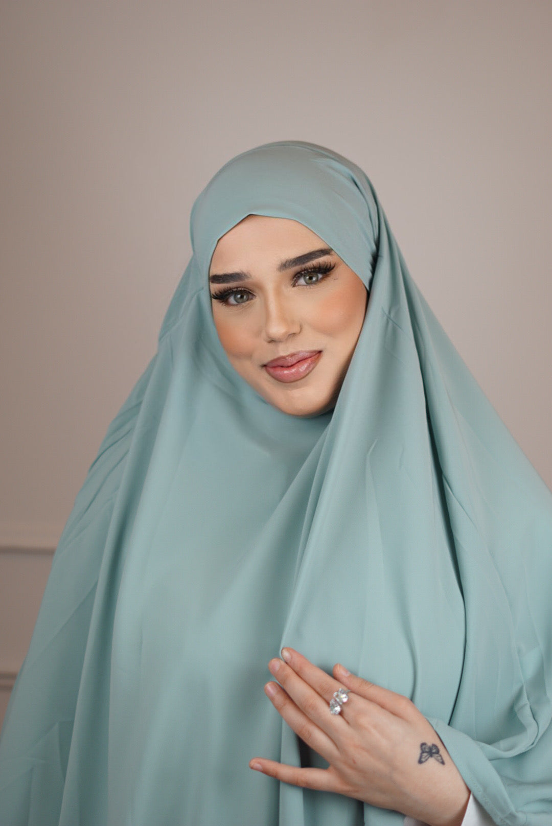 Khimar Medina Silk - Turquoise