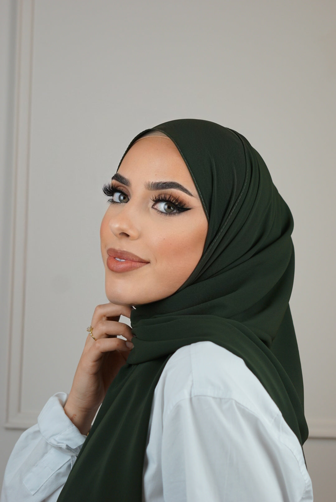 Medina Silk - Firs Green