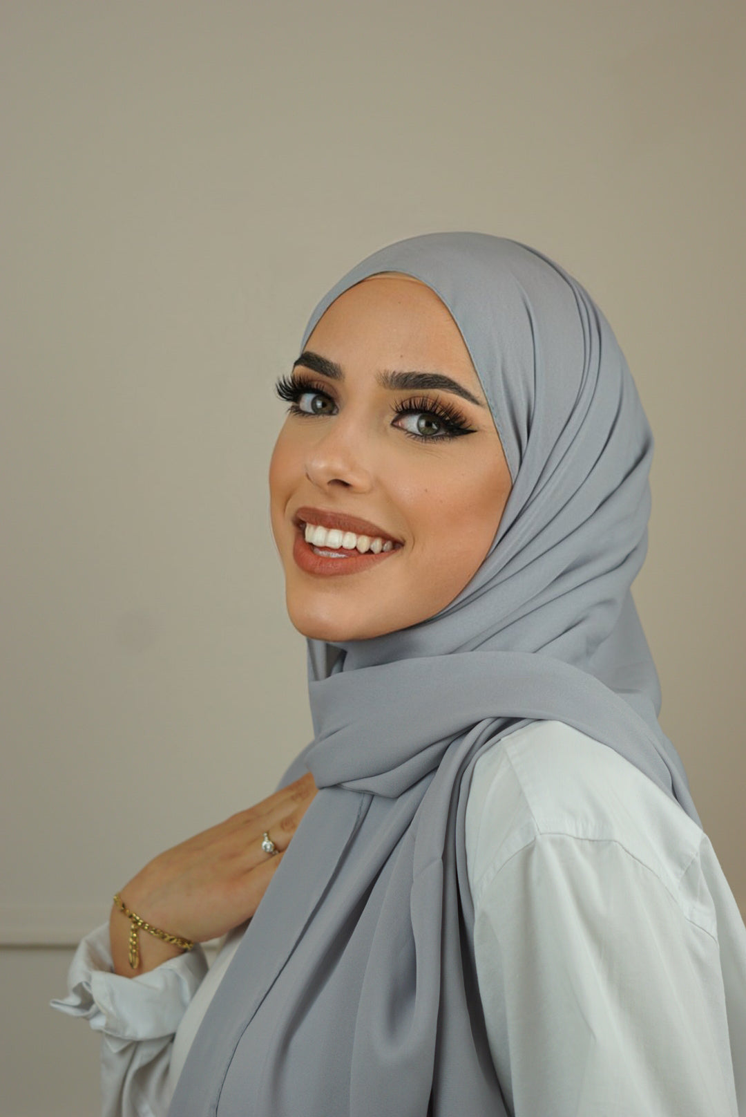 Medina Silk - Light Grey