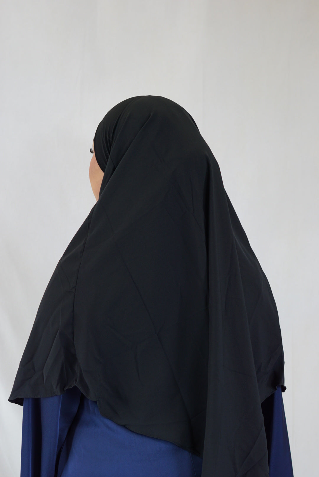 Short Khimar - Black
